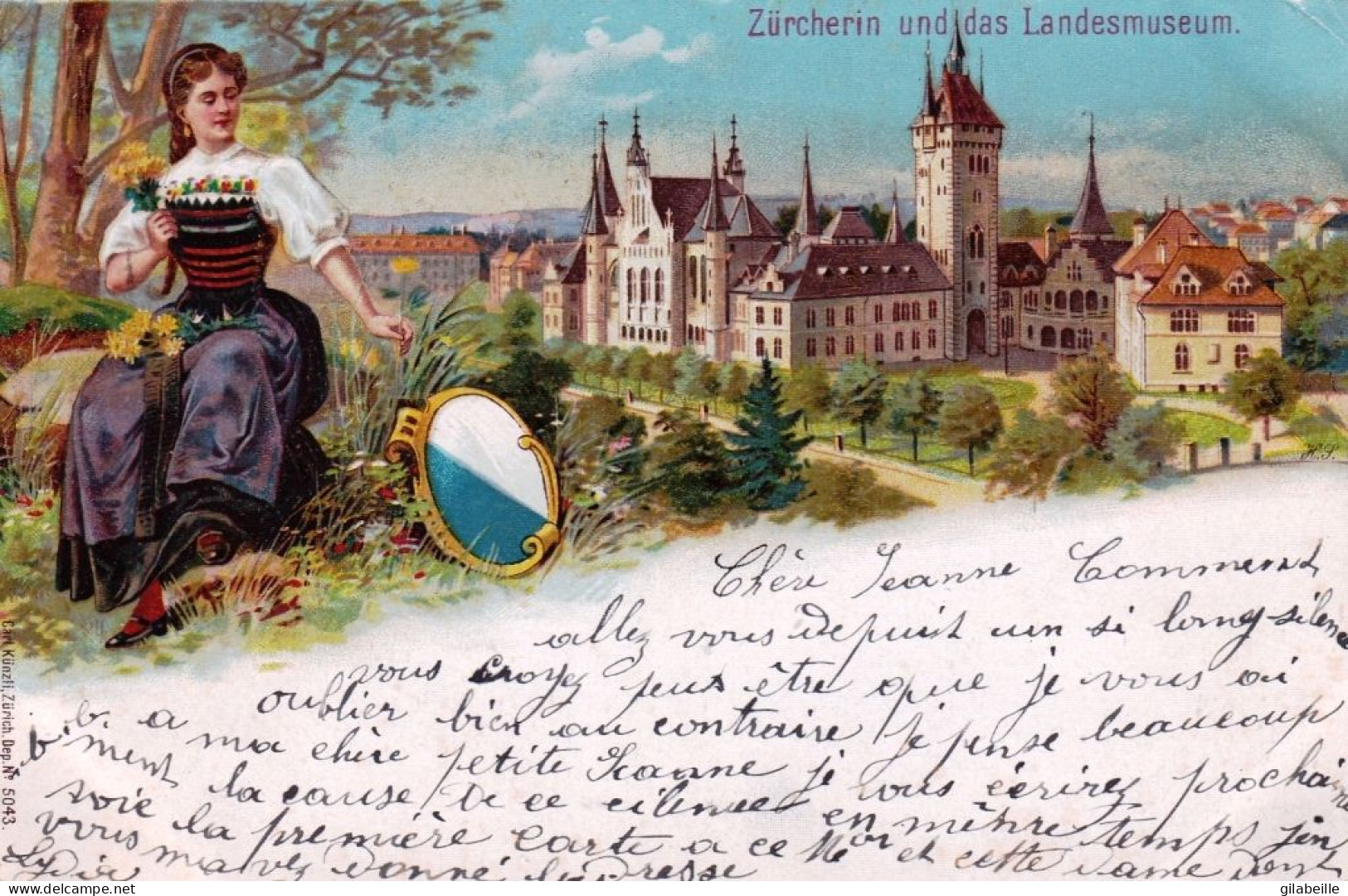 Suisse -  ZURICH - Zurcherin Und Das Landesmuseum - Other & Unclassified