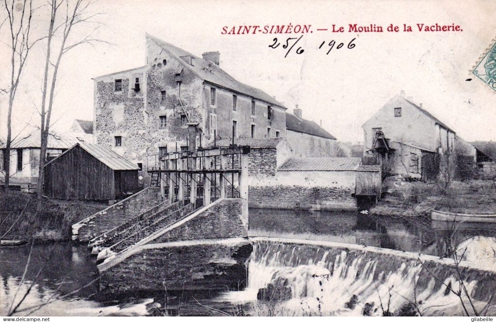 77 - Seine Et Marne -  SAINT SIMEON - Le Moulin De La Vacherie - Andere & Zonder Classificatie