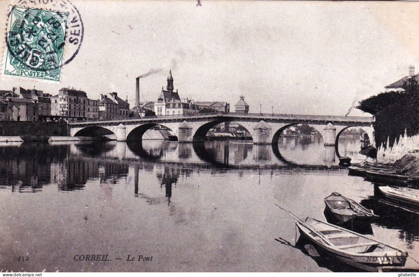 91 - Essonnes -  CORBEIL - Le Pont - Corbeil Essonnes