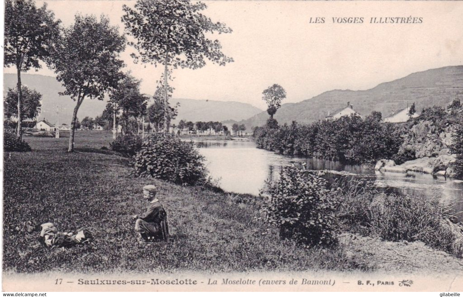 88 - Vosges -  SAULXURES Sur MOSELOTTE - La Moselotte - Envers De Bamont - Saulxures Sur Moselotte