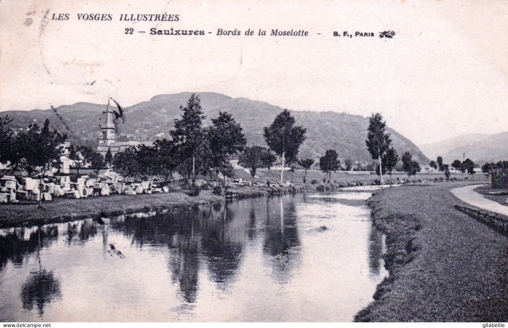 88 - Vosges -  SAULXURES - Bords De La Moselotte - Saulxures Sur Moselotte