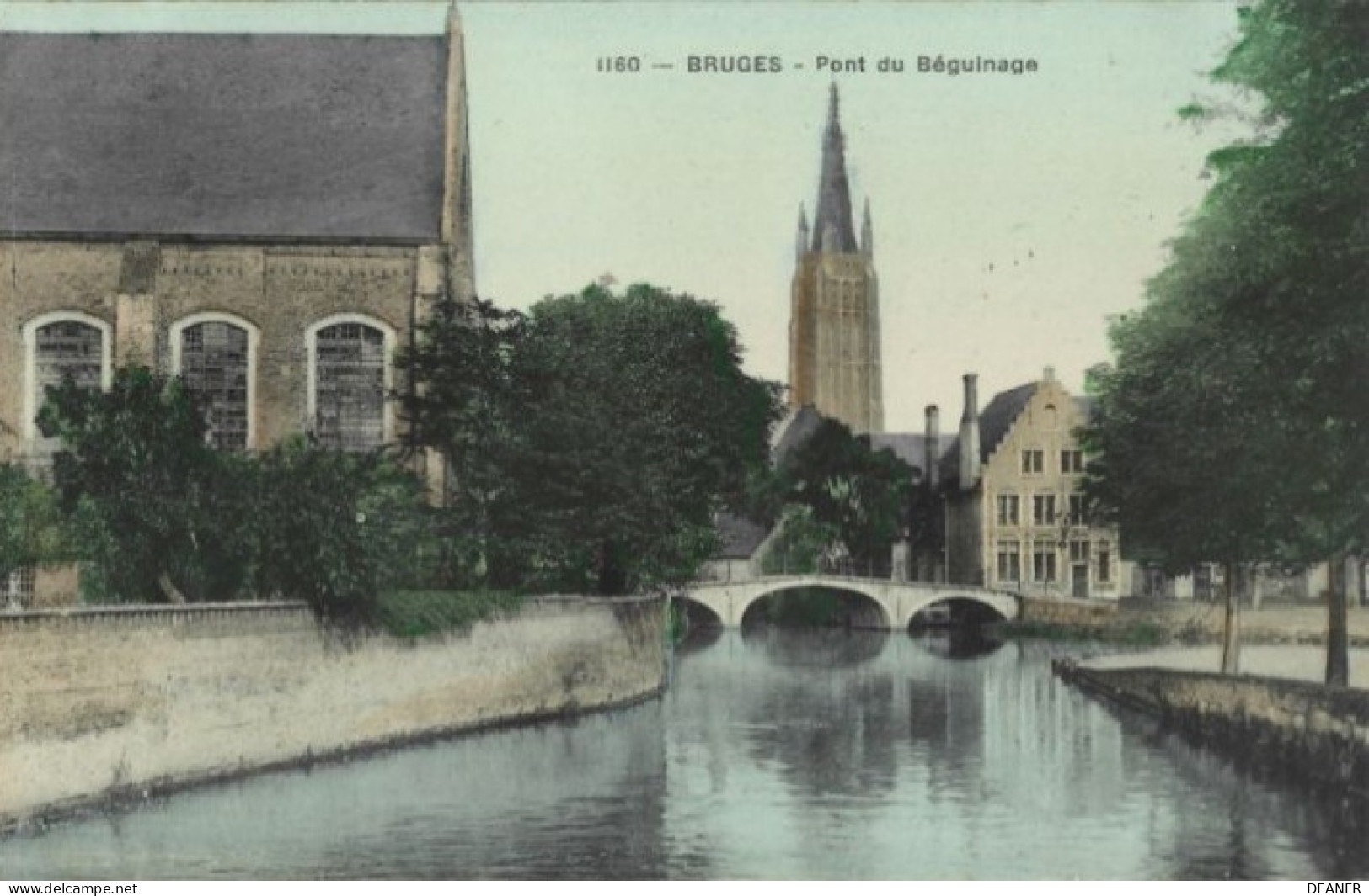 BRUGES : Pont Du Béguinage. Carte Impeccable. - Brugge