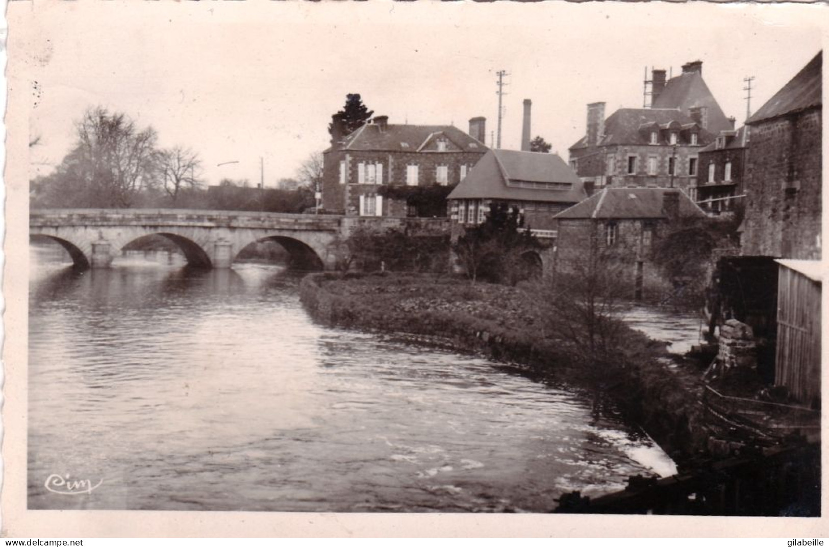 50 - Manche -  DUCEY - Vue Sur La Selune Prise Du Vieux Pont - Carte Glacée - Ducey