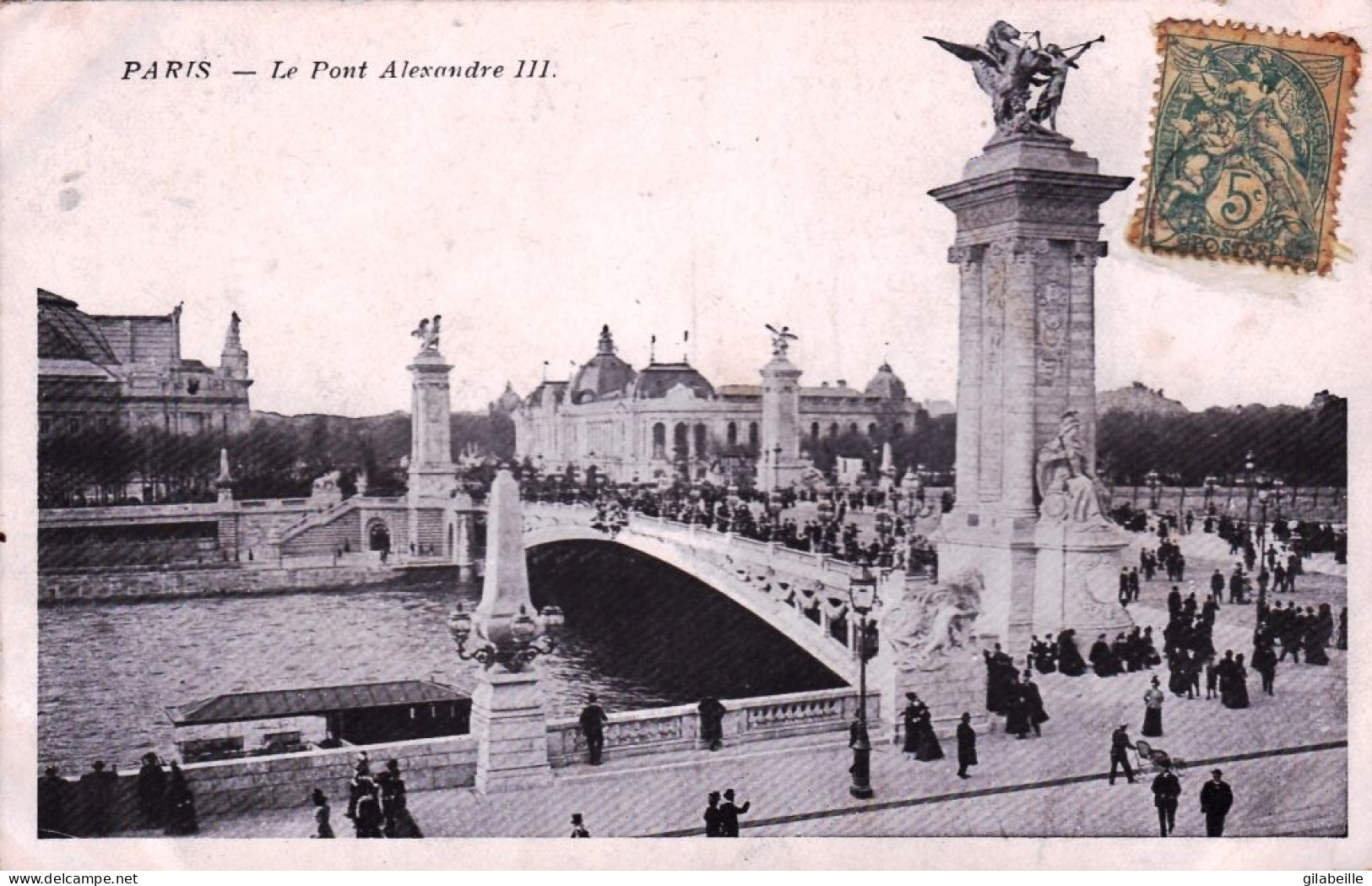 75 - PARIS 07 - Pont Alexandre III - Distrito: 07