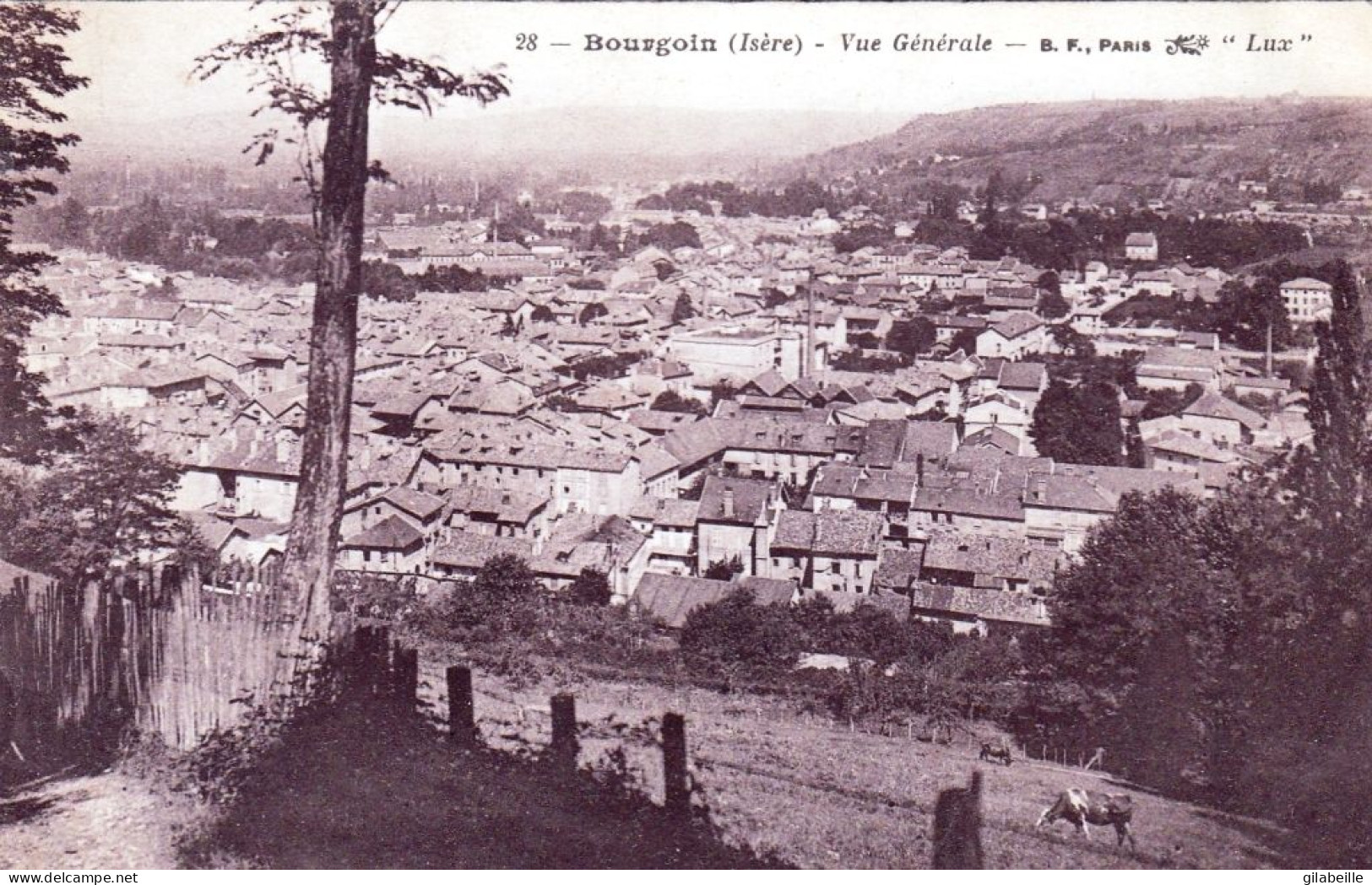 38 - Isere - BOURGOIN - Vue Generale - Bourgoin