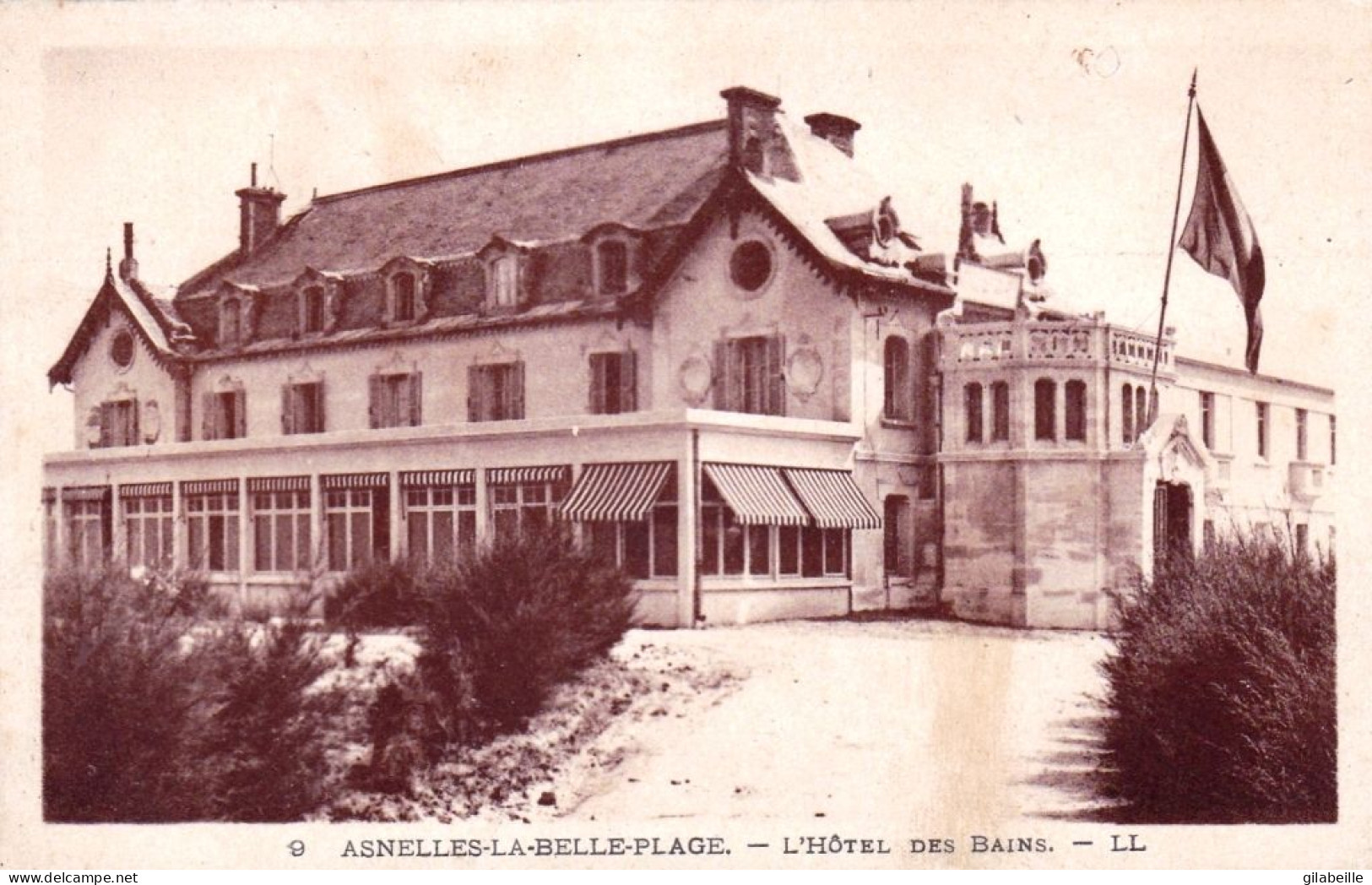 14 - Calvados -  ASNELLES La BELLE PLAGE - L Hotel Des Bains - Autres & Non Classés