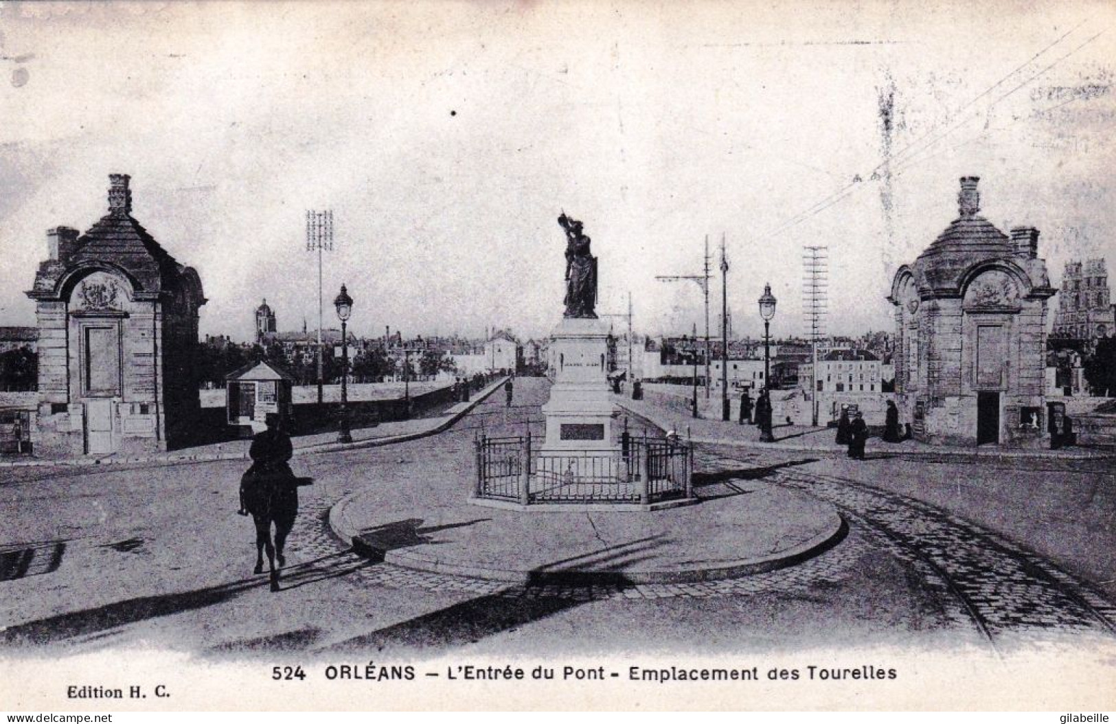 45 - Loiret - ORLEANS - L Entrée Du Pont - Emplacement Des Tourelles - Orleans