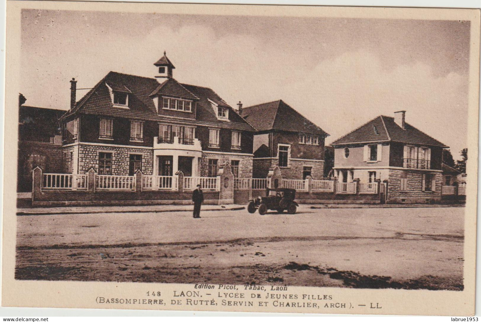 Laon -Lycée De Jeunes Filles - (G.2696) - Laon