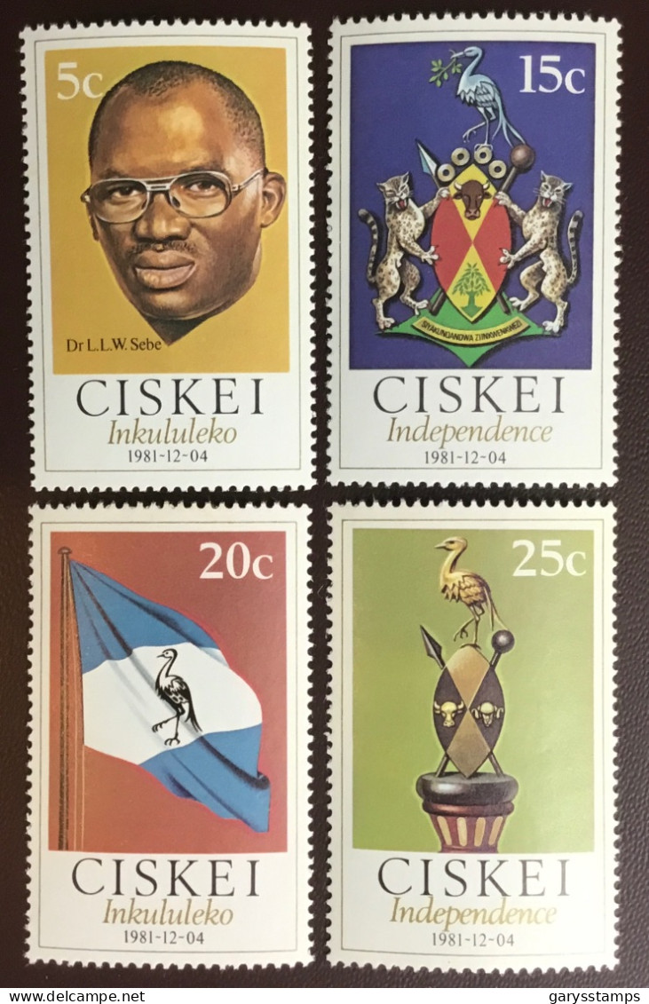 Ciskei 1981 Independence MNH - Ciskei