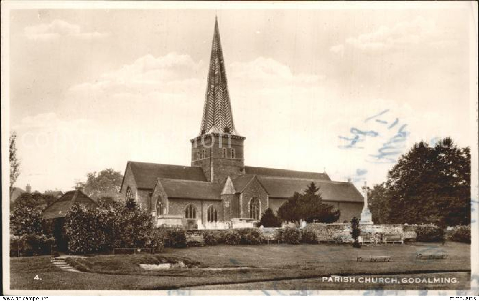 72178604 Godalming Holloway Parish Church  - Surrey