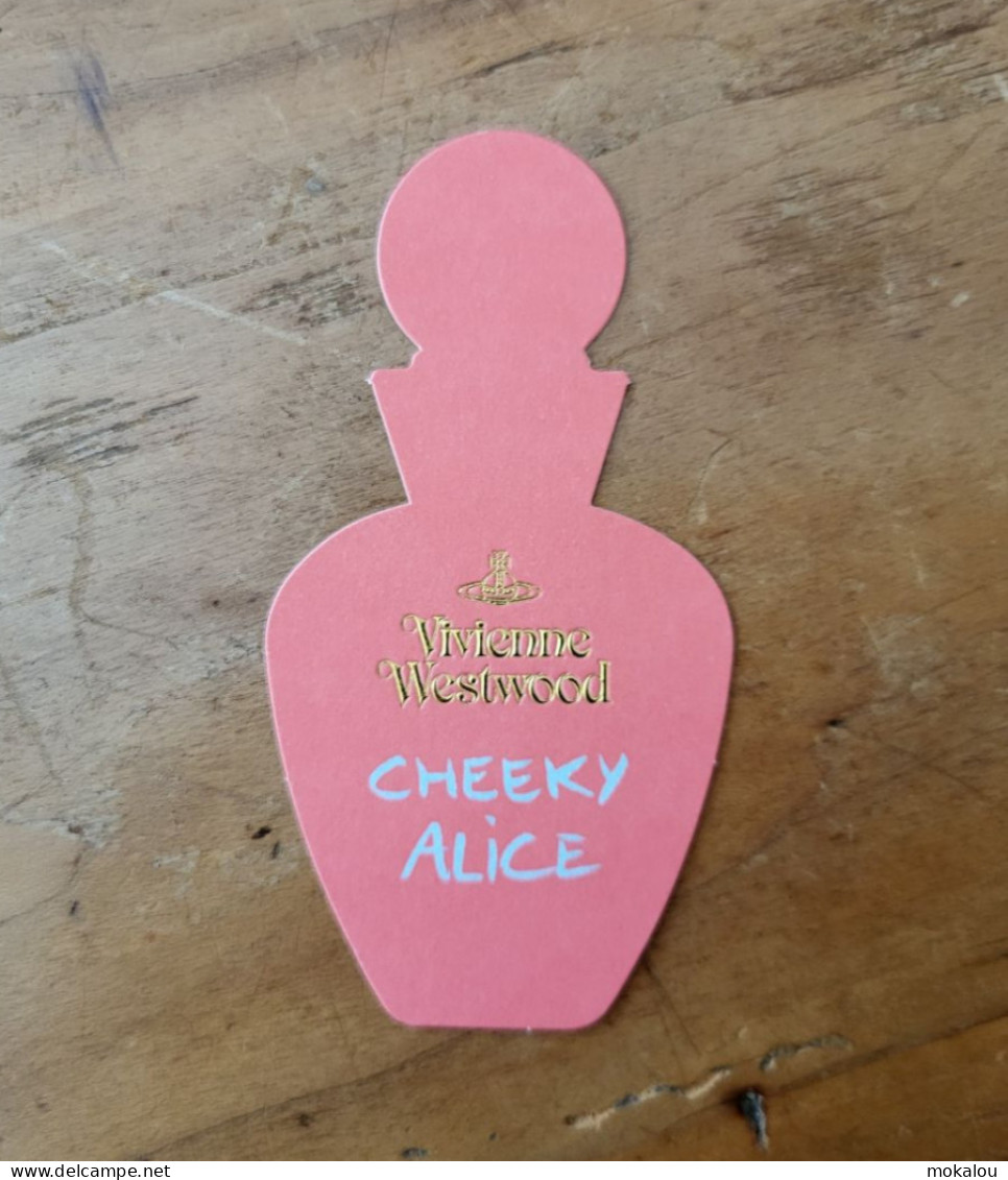 Carte Viviane Westwood Cheeky Alice - Profumeria Moderna (a Partire Dal 1961)