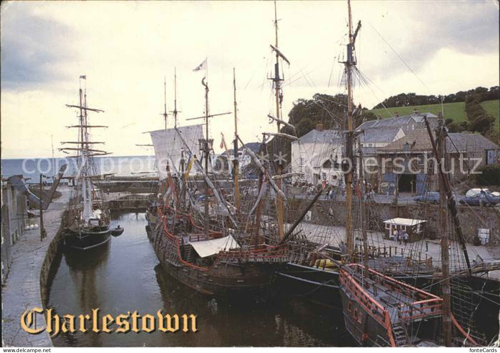 72174377 Charlestown Segelschiff  Charlestown - Other & Unclassified