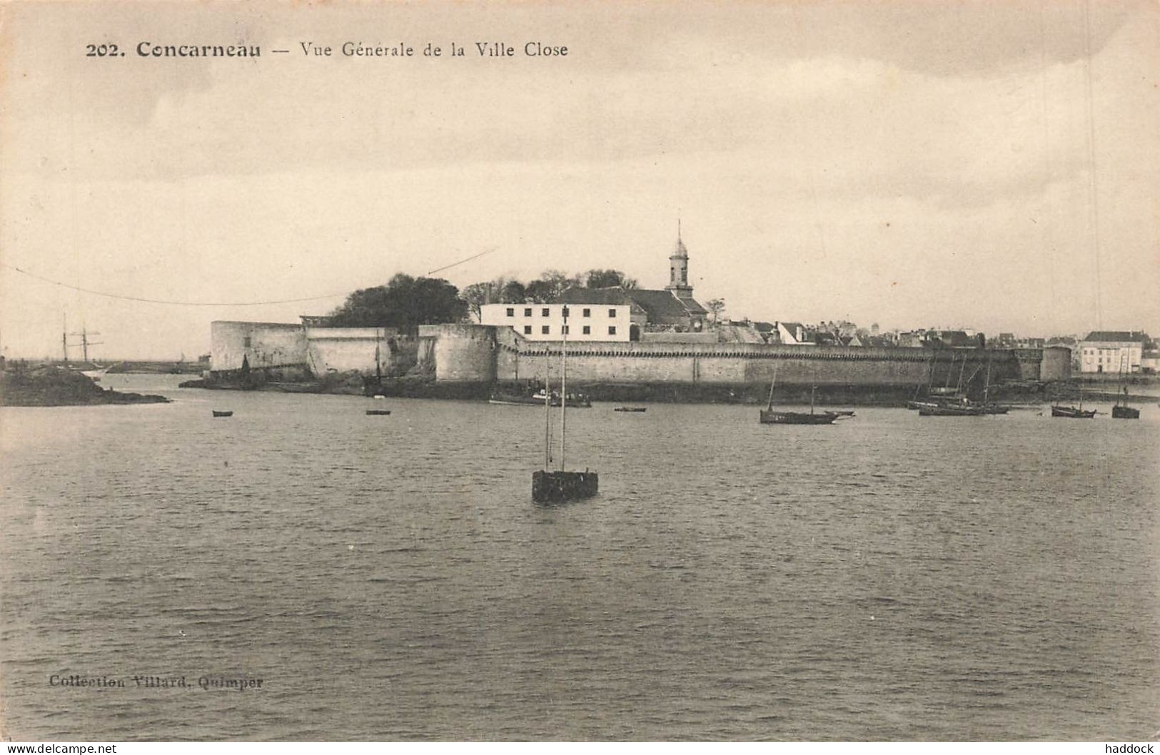 CONCARNEAU : VUE GENERALE DE LA VILLE CLOSE - Concarneau