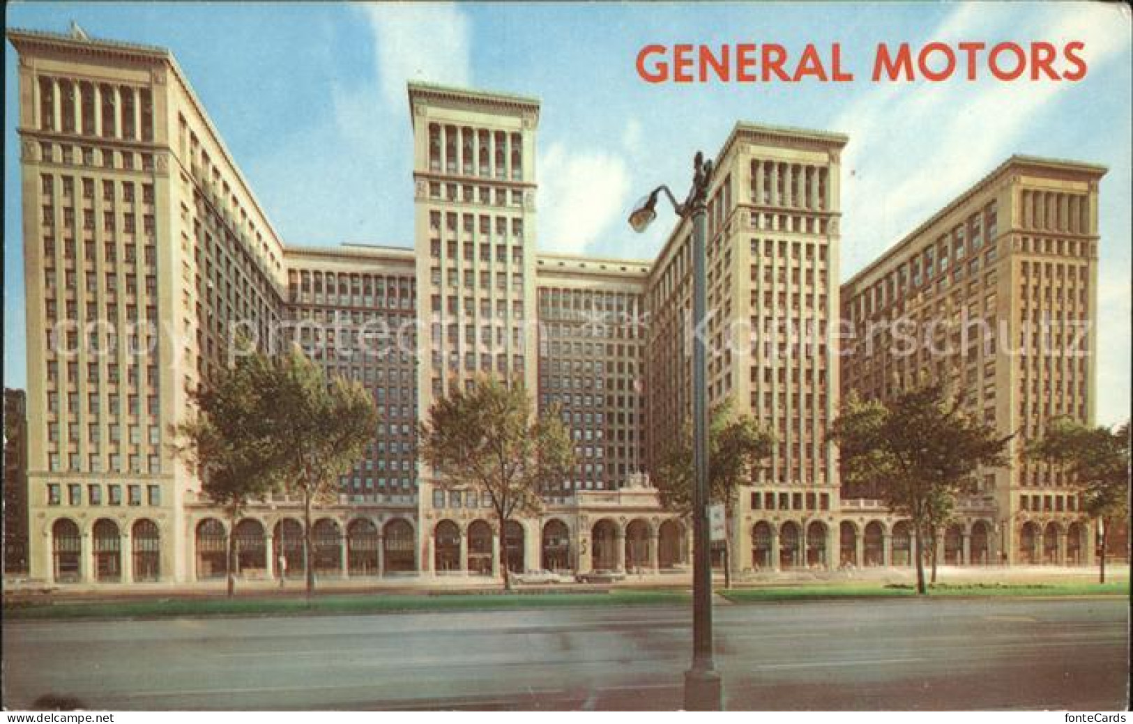 72167434 Detroit_Michigan The General Motors Building - Other & Unclassified