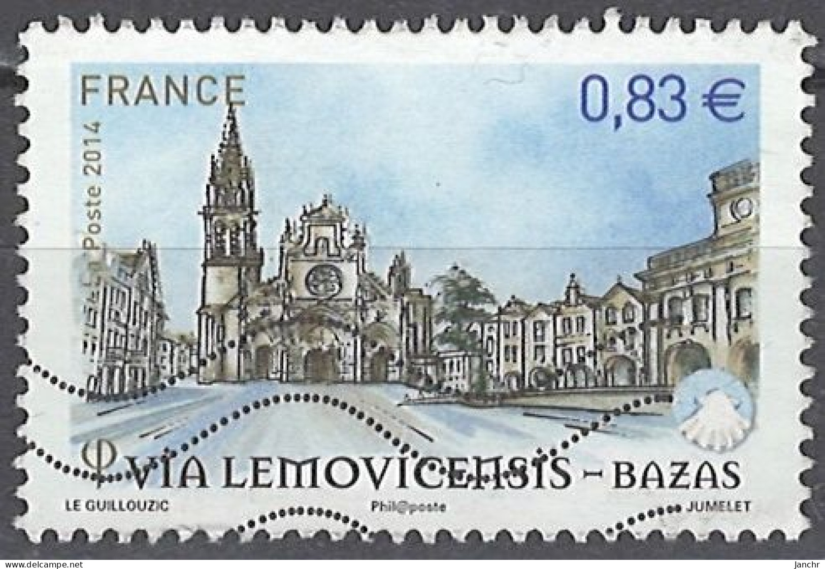 France Frankreich 2014. Mi.Nr. 5792, Used O - Used Stamps