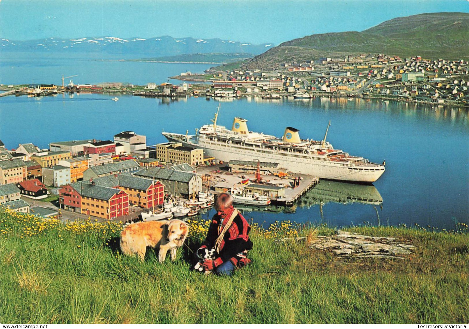 NORVEGE - Hammerfest - Utsikt Over Havna Og Fuglenes - Vieww Of The Town - Norway - Carte Postale - Norvège