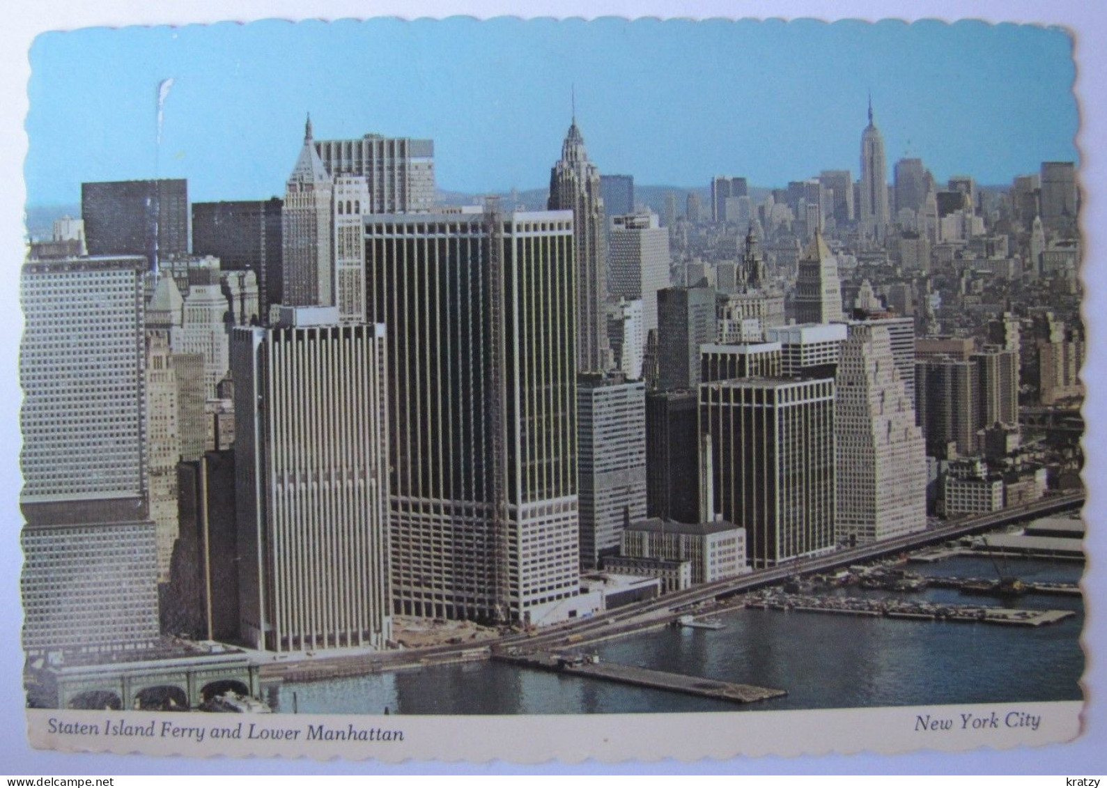 ETATS-UNIS - NEW YORK - CITY - Staten Island Ferry And Lower Manhattan - Multi-vues, Vues Panoramiques