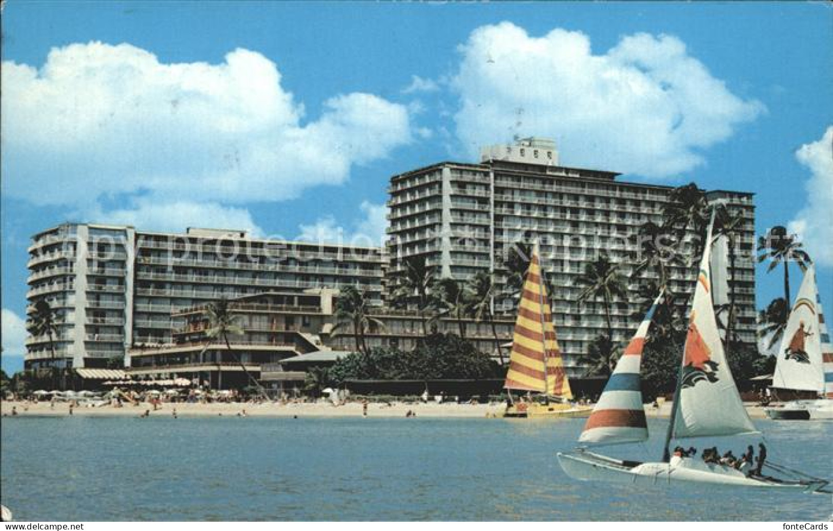 72167243 Waikiki Reef Hotel Strand Segelpartien - Sonstige & Ohne Zuordnung