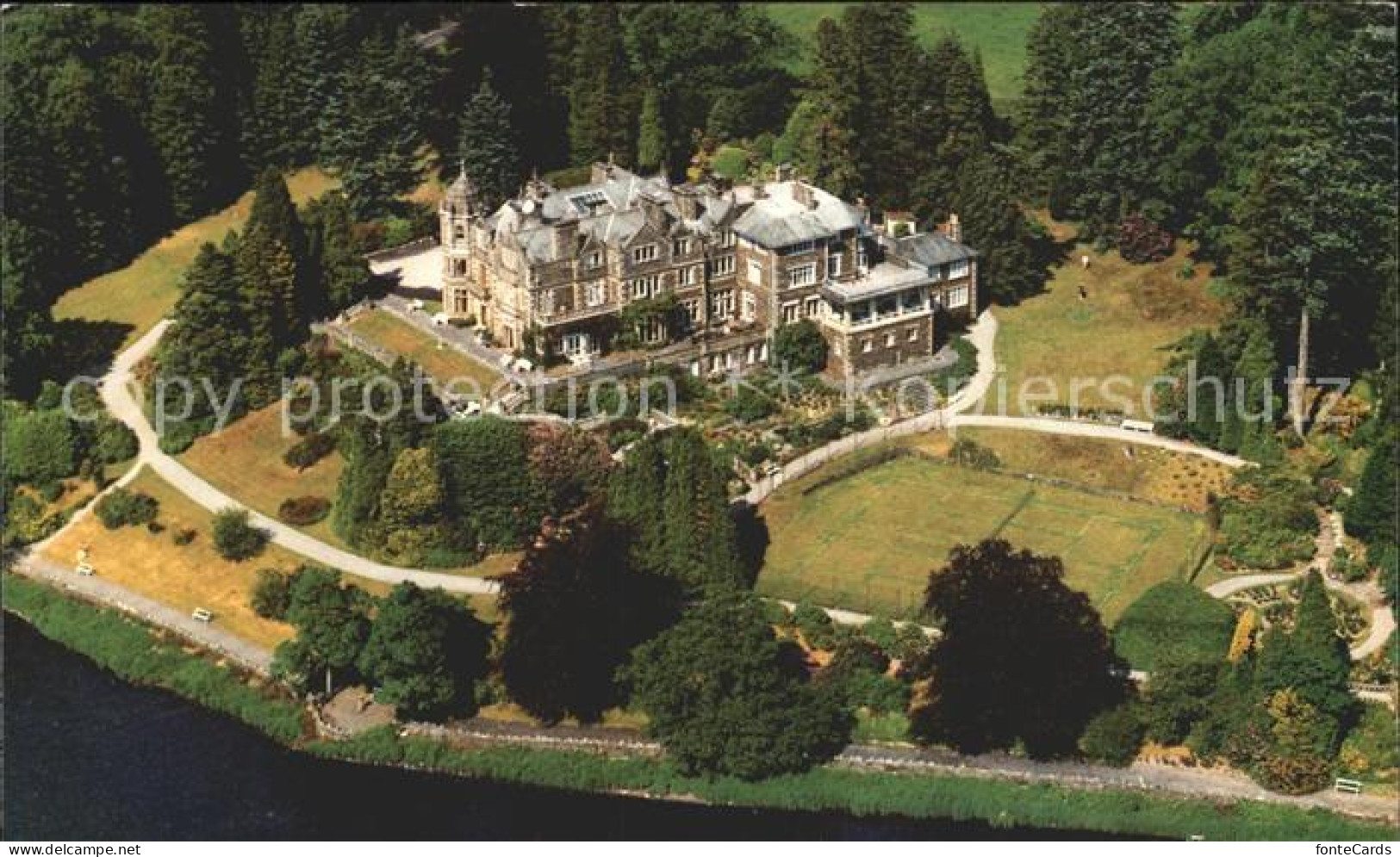 72167194 Windermere Town Langdale Chase Hotel Aerial View South Lakeland - Sonstige & Ohne Zuordnung