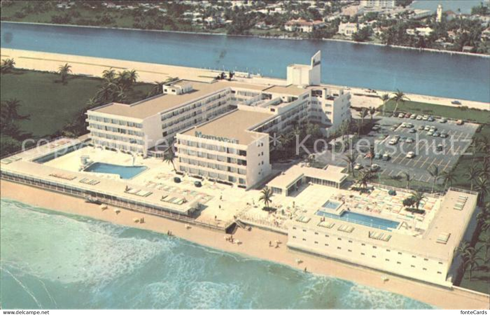 72161972 Miami_Beach Montmartre Hotel Aerial View - Altri & Non Classificati