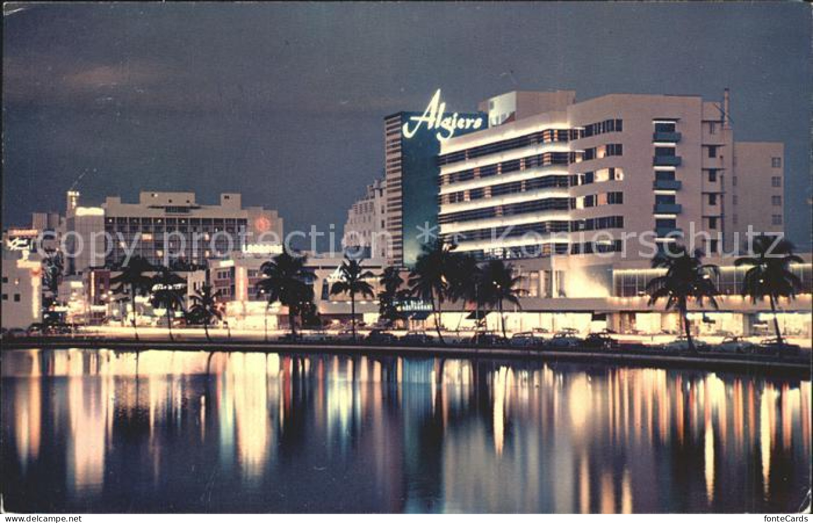 72161957 Miami_Beach Algiers Hotel Seville Hotels Indian Creek At Night - Otros & Sin Clasificación