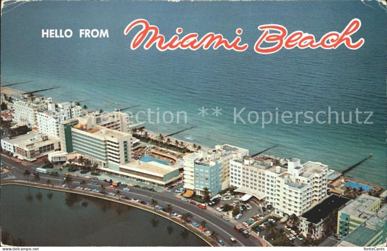 72161929 Miami_Beach Hotels Atlantic Ocean Aerial View - Andere & Zonder Classificatie