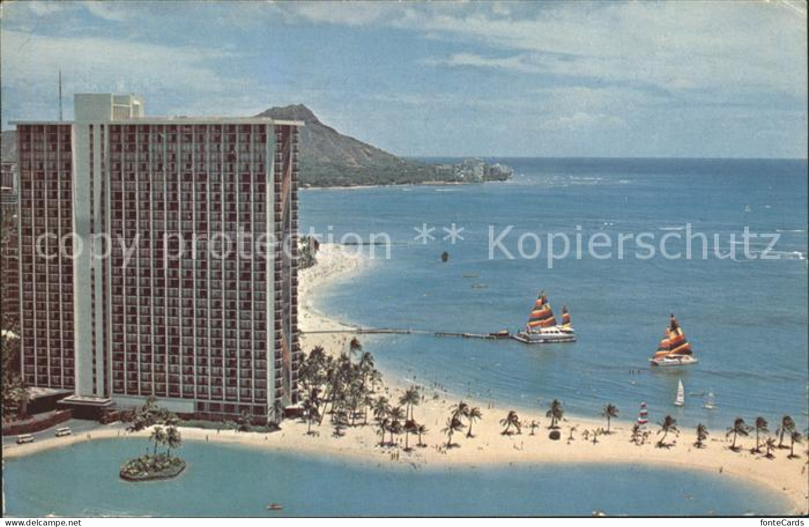 72161850 Honolulu Hilton Hawaiian Village Beach - Otros & Sin Clasificación