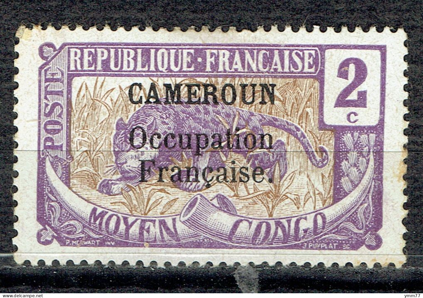 Timbre Du Congo Surchargé - Unused Stamps