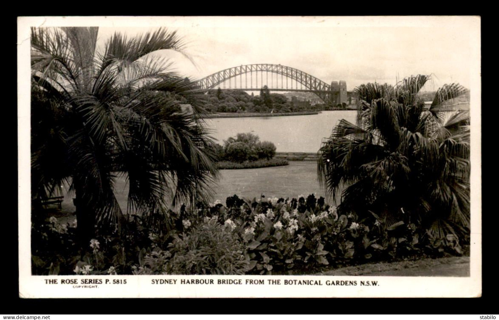 AUSTRALIE - SYDNEY - THE BOTANICAL GARDENS - HARBOUR BRIDGE - Sydney