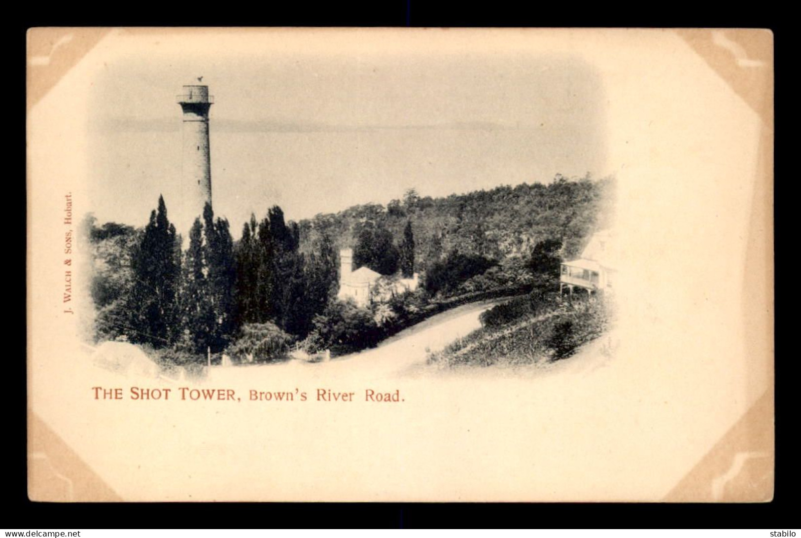 AUSTRALIE - THE SHOT TOWER, BROWN'S RIVER ROAD - Other & Unclassified