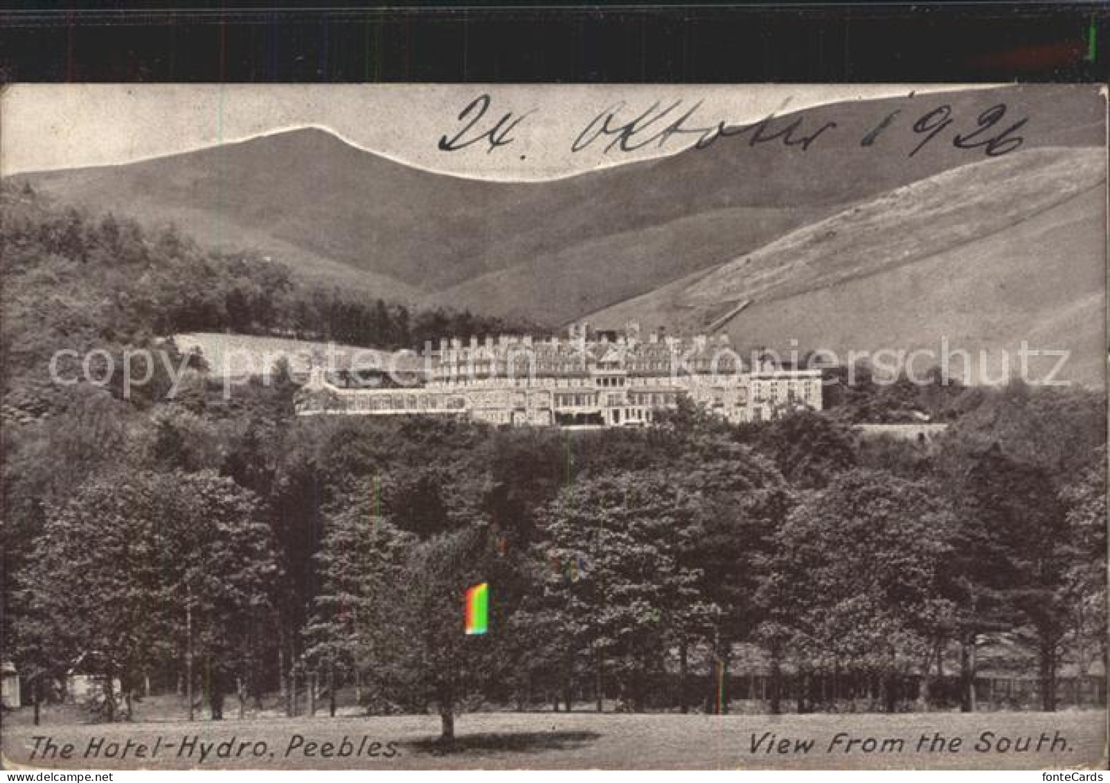 72157754 Peebles UK The Hotel Hydro View From The South United Kingdom - Andere & Zonder Classificatie