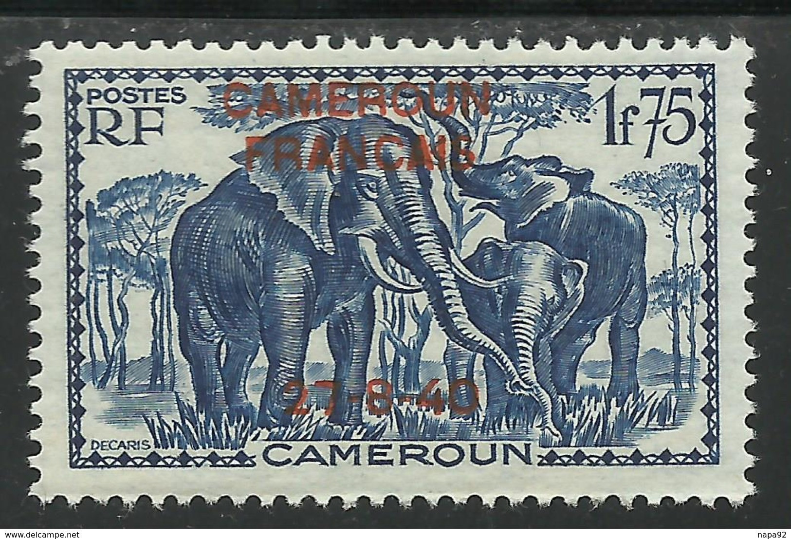 CAMEROUN 1940 - YT 227** - Unused Stamps