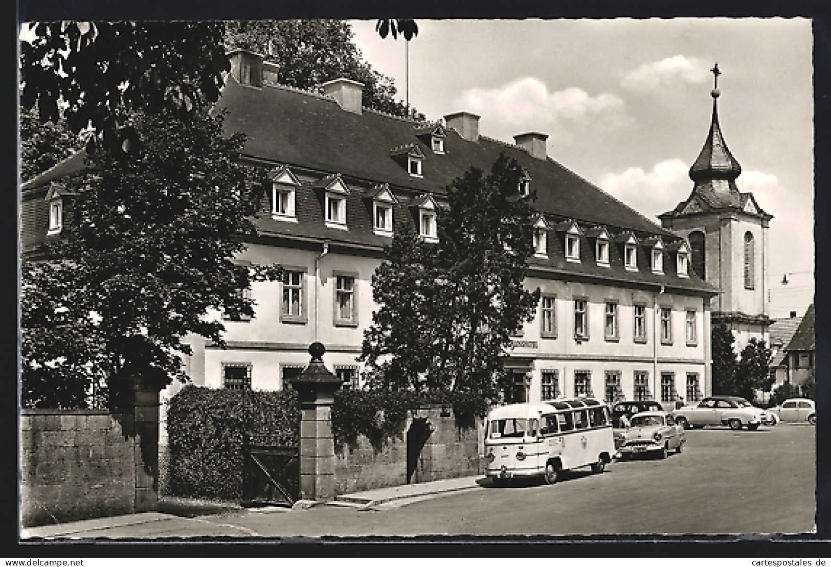 AK Bad Neustadt, Kur-und Schlosshotel Mit Autos  - Other & Unclassified