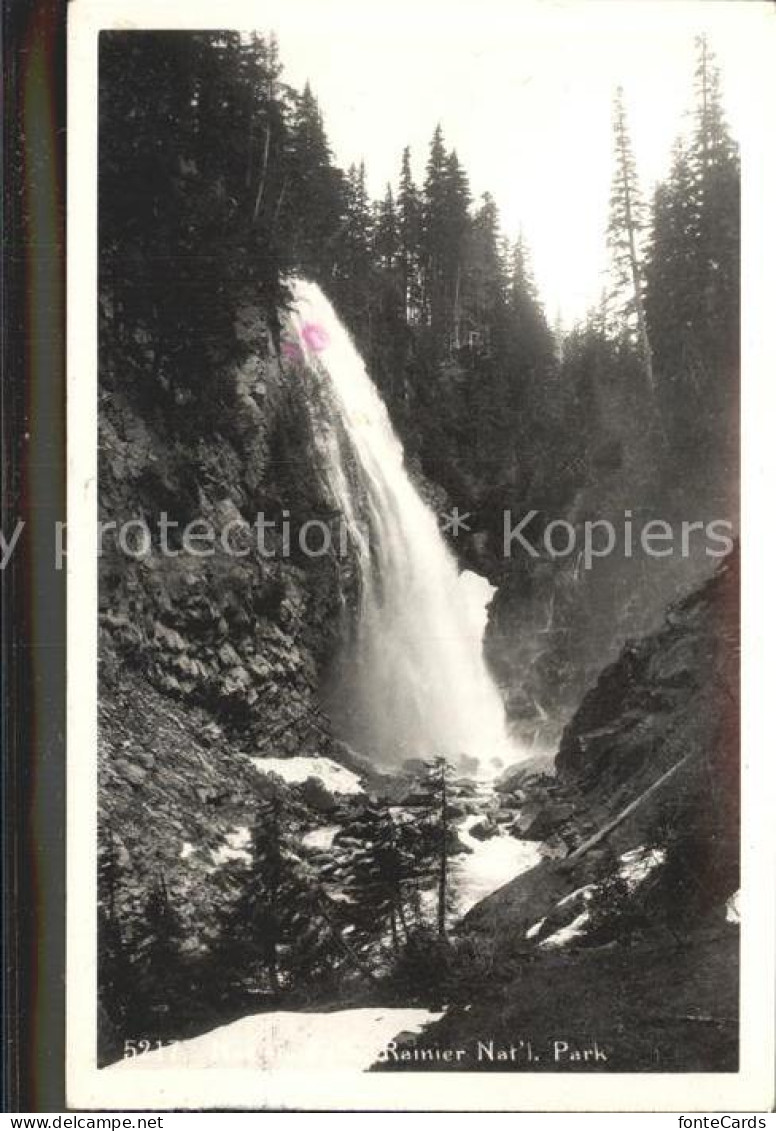72153492 Seattle Mount Rainier Nationalpark Wasserfall - Altri & Non Classificati