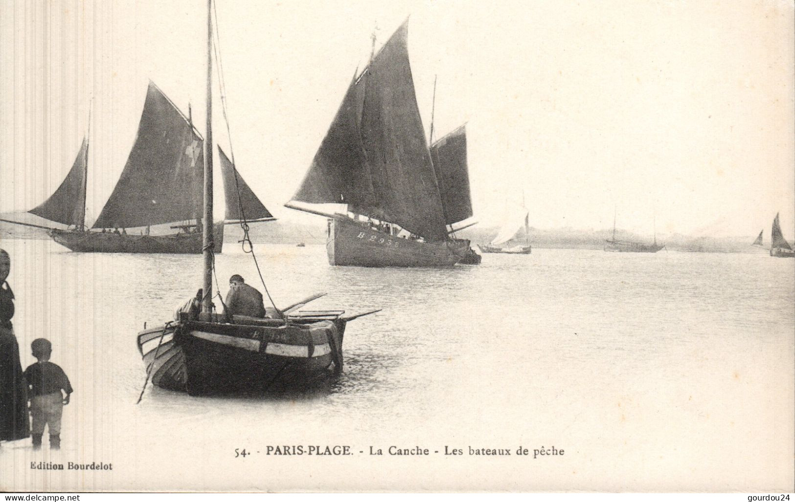 PARIS-PLAGE - La Canche - Les Bateaux De Pêche - Autres & Non Classés