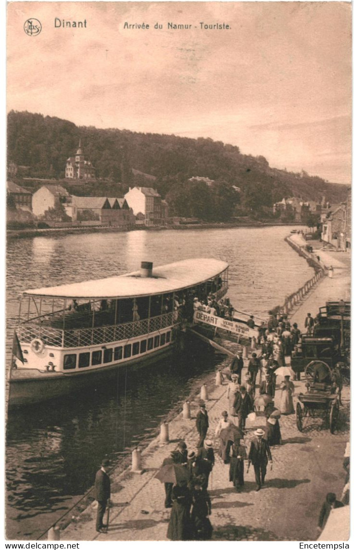 CPA Carte Postale Belgique Dinant  Arrivée Du Namur Touriste 1909  VM80703 - Dinant