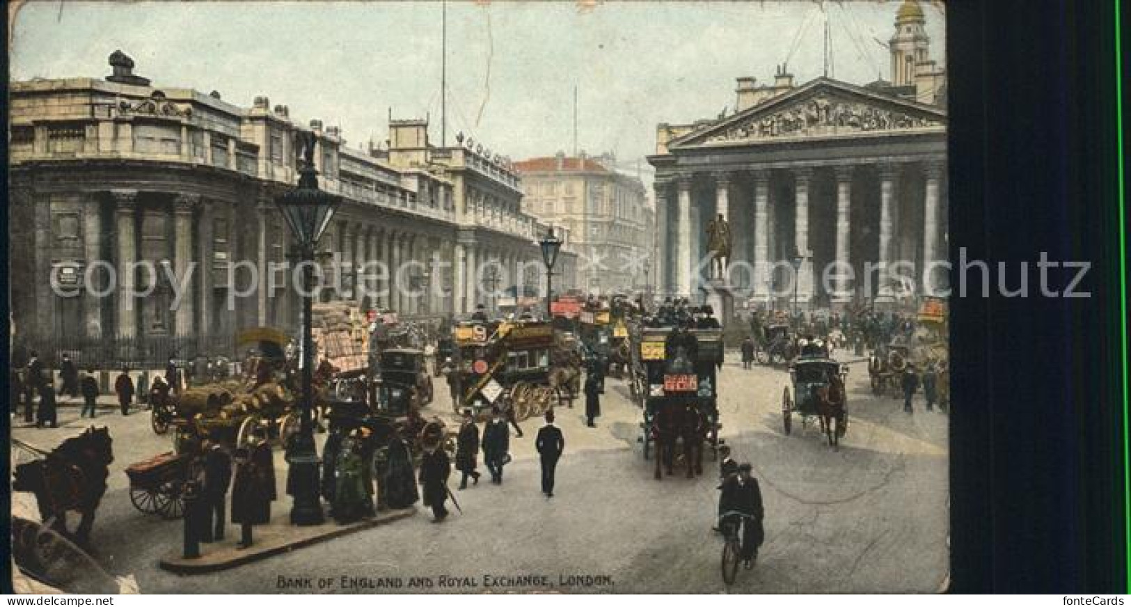 72152119 London Bank Of England And Royal Exchange - Sonstige & Ohne Zuordnung