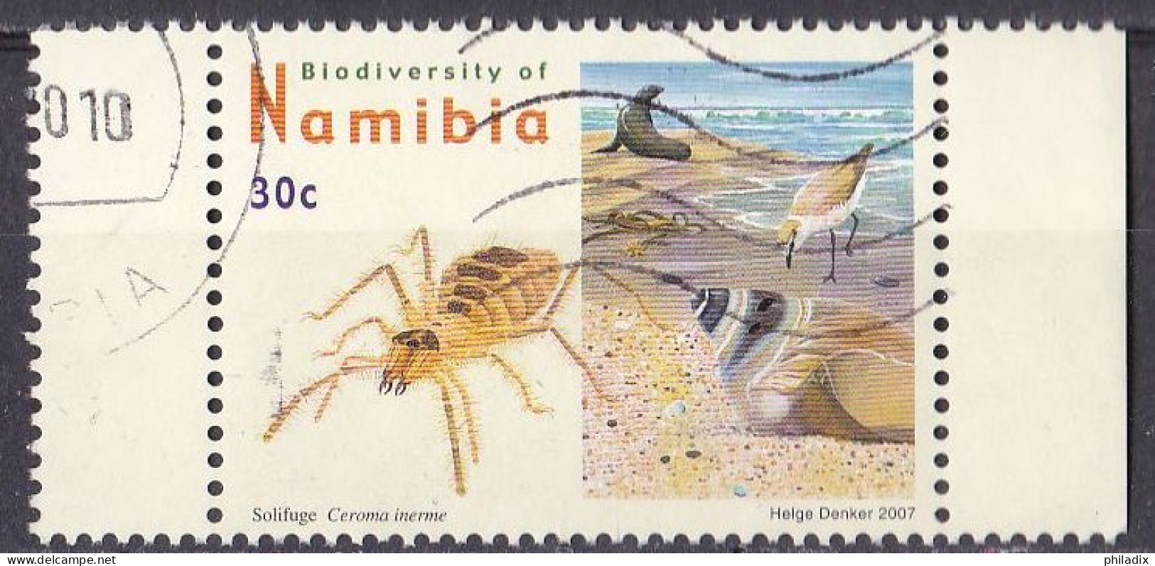 Namibia Marke Von 2007 O/used (A5-15) - Namibie (1990- ...)