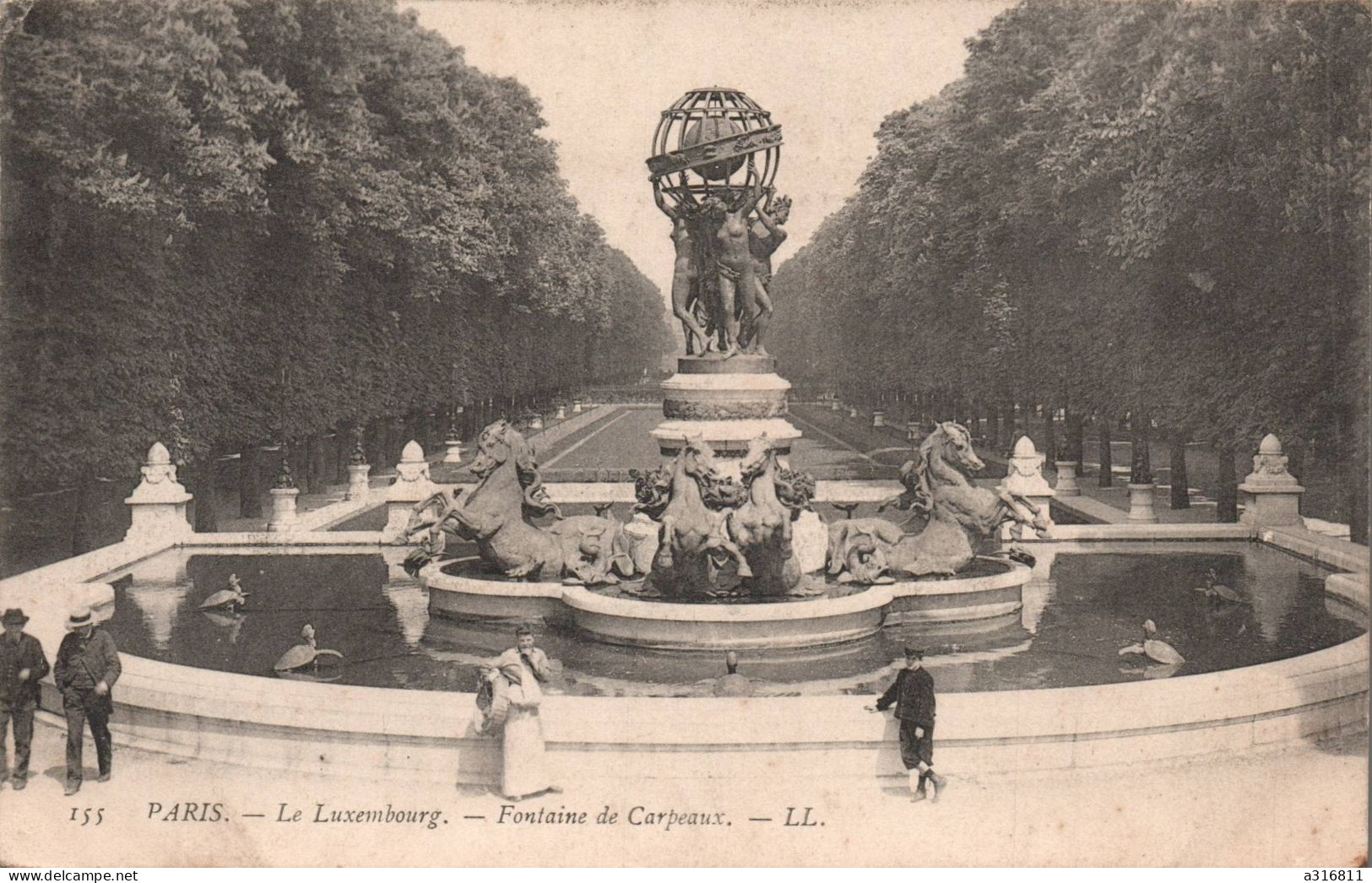 Paris Le Luxembourg Fontaine Des Carpeaux - Arrondissement: 06