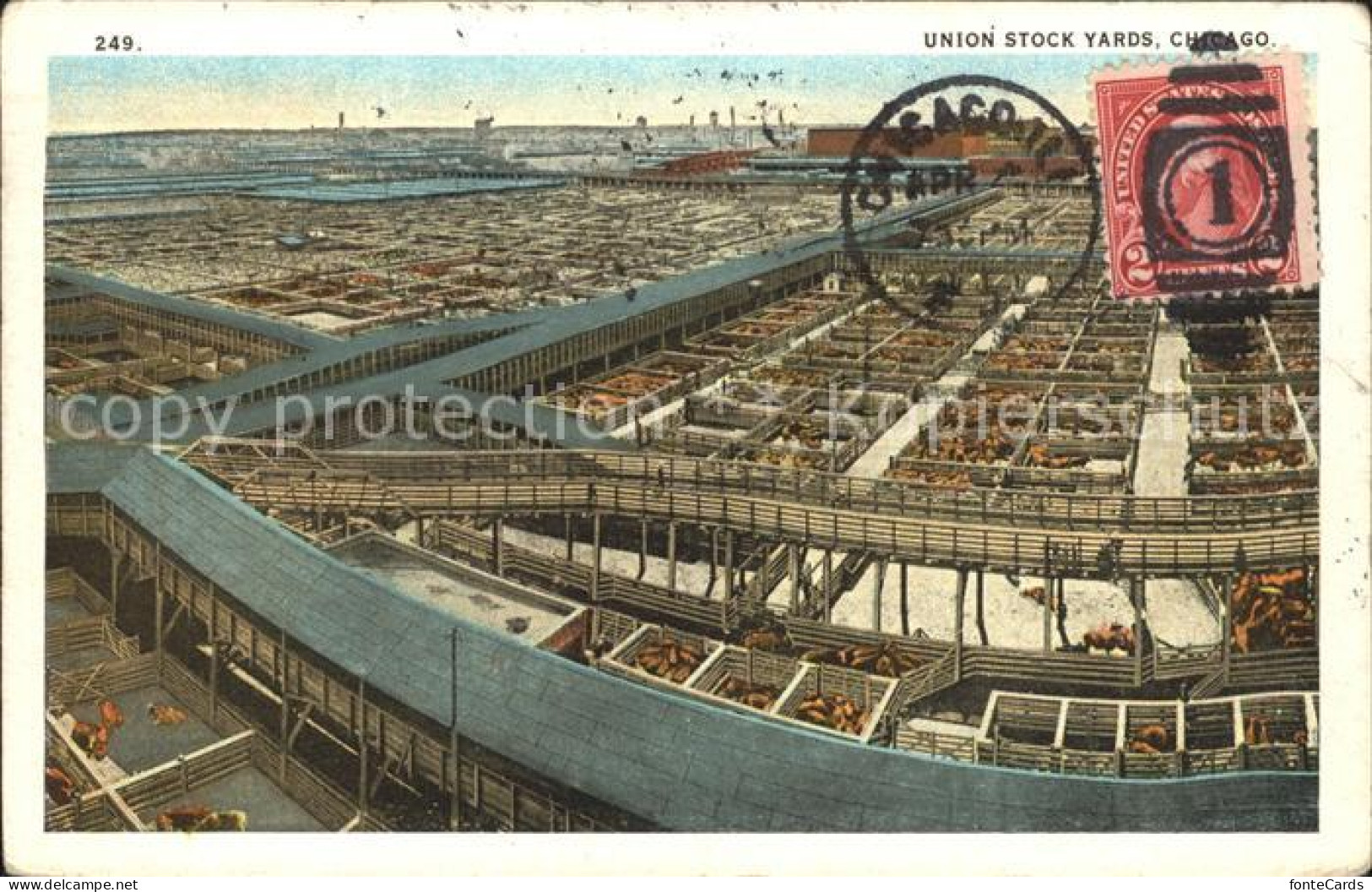 72152090 Chicago_Illinois Union Stock Yards - Other & Unclassified