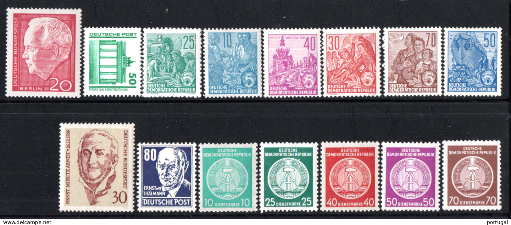 Allemagne ( 15 Timbres ** ) - Neuf - Colecciones