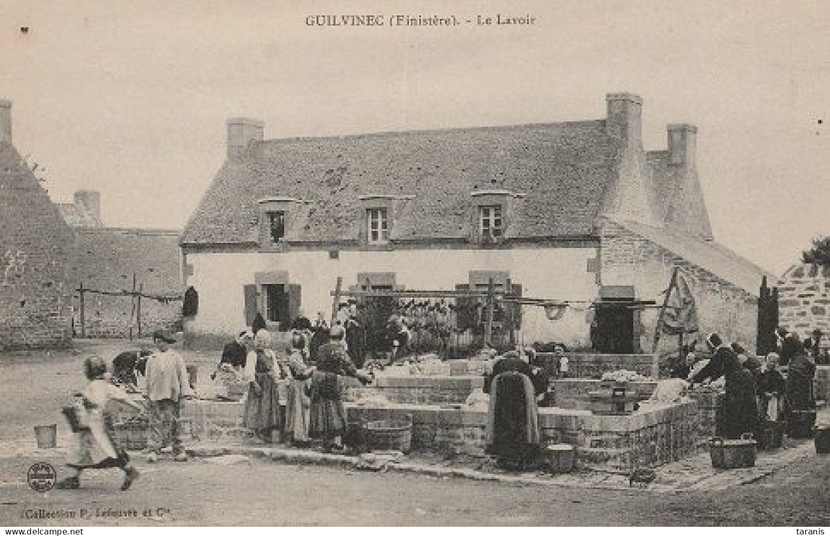 GUILVINEC - Le Lavoir - CPA TBon état - Guilvinec