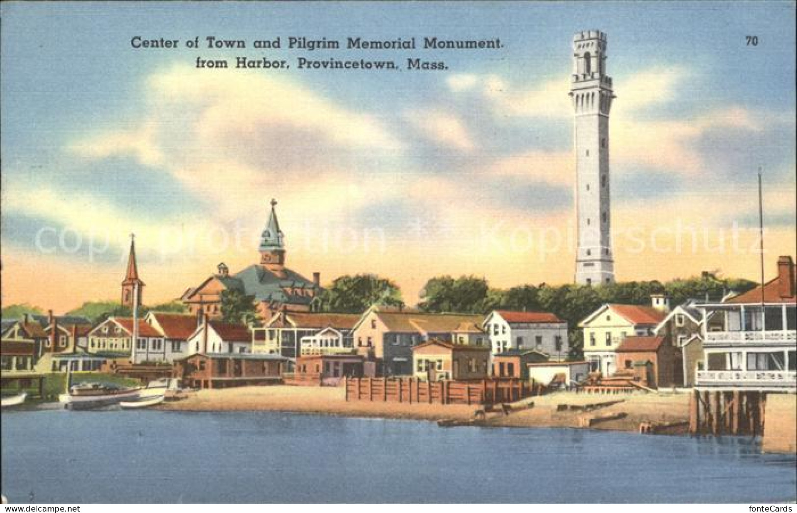 72147137 Provincetown Center Town Pilgrim Memorial Monument  - Other & Unclassified