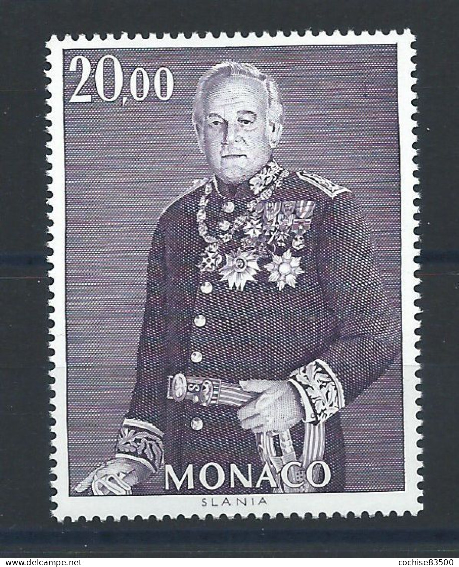 Monaco N°1685** (MNH) 1989 - Prince Rainier III - Unused Stamps