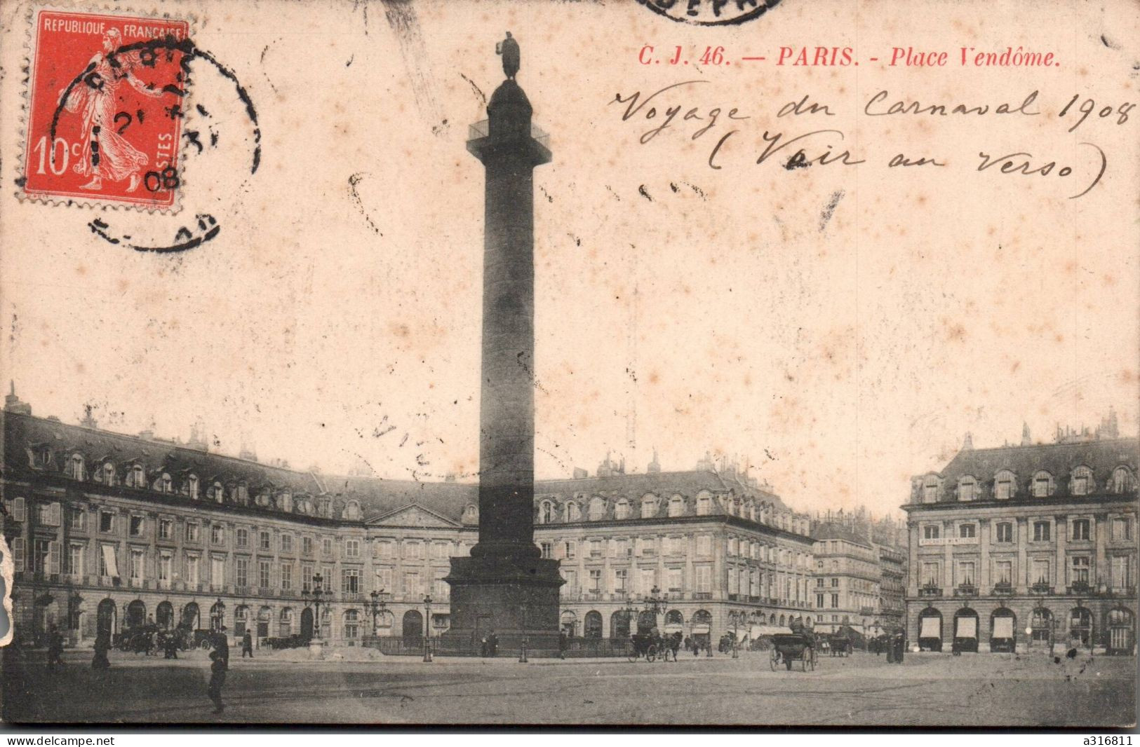 Paris Place Vendôme - Andere Monumenten, Gebouwen