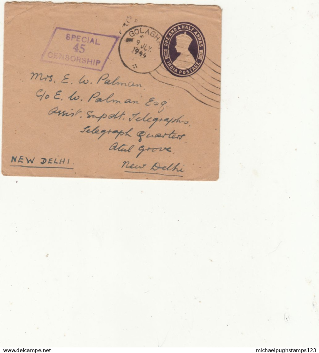 India / W.W.2 Special Censorship - Altri & Non Classificati