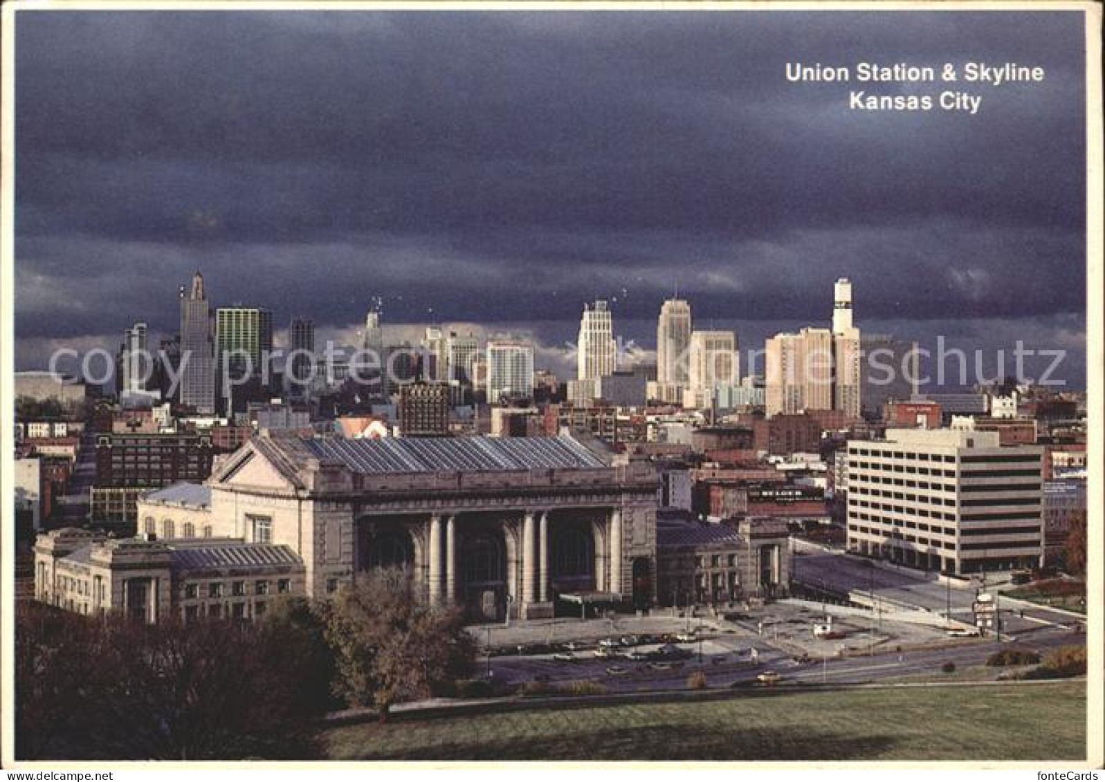 72137512 Kansas_City_Kansas Union Station And Skyline - Altri & Non Classificati