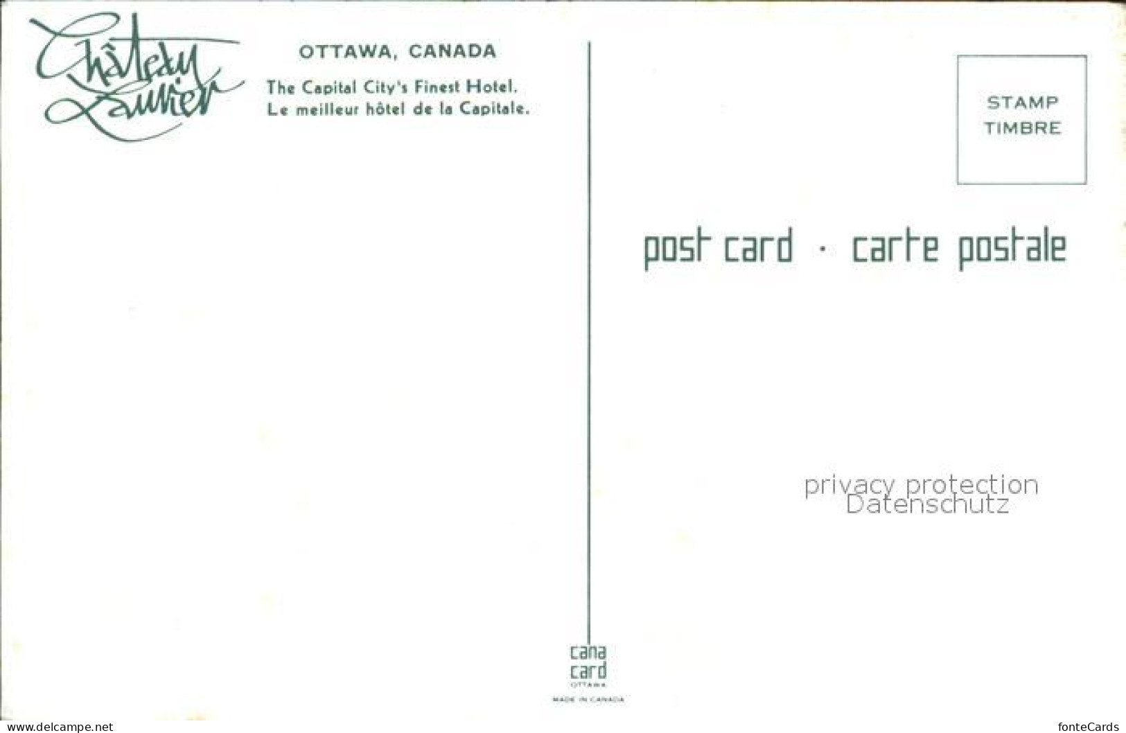 72134438 Ottawa Ontario Chateau Laurier Hotel Ottawa - Unclassified