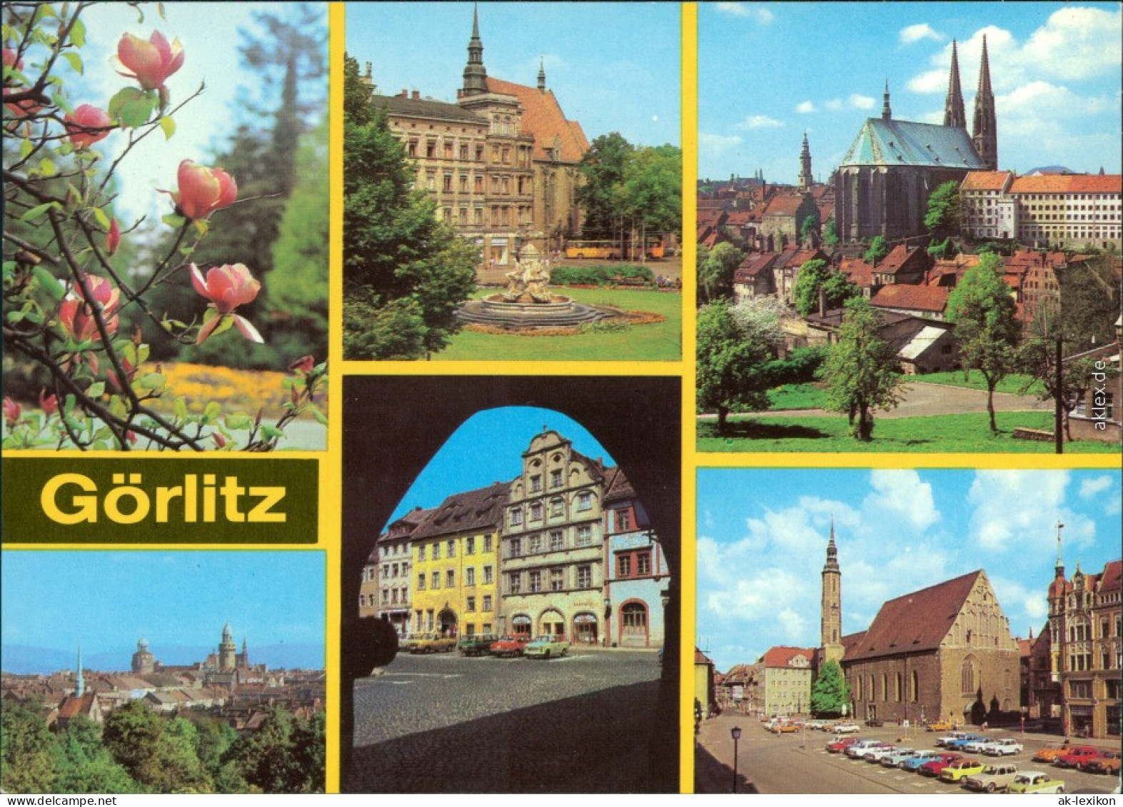 Görlitz Zgorzelec Im Stadtpark, Platz Der Befreiung  Leninplatz Uvm 1980 - Görlitz