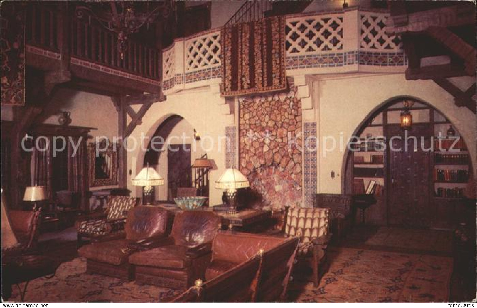 72134398 Death_Valley Living Hall Death Valley Scottys Castle - Andere & Zonder Classificatie